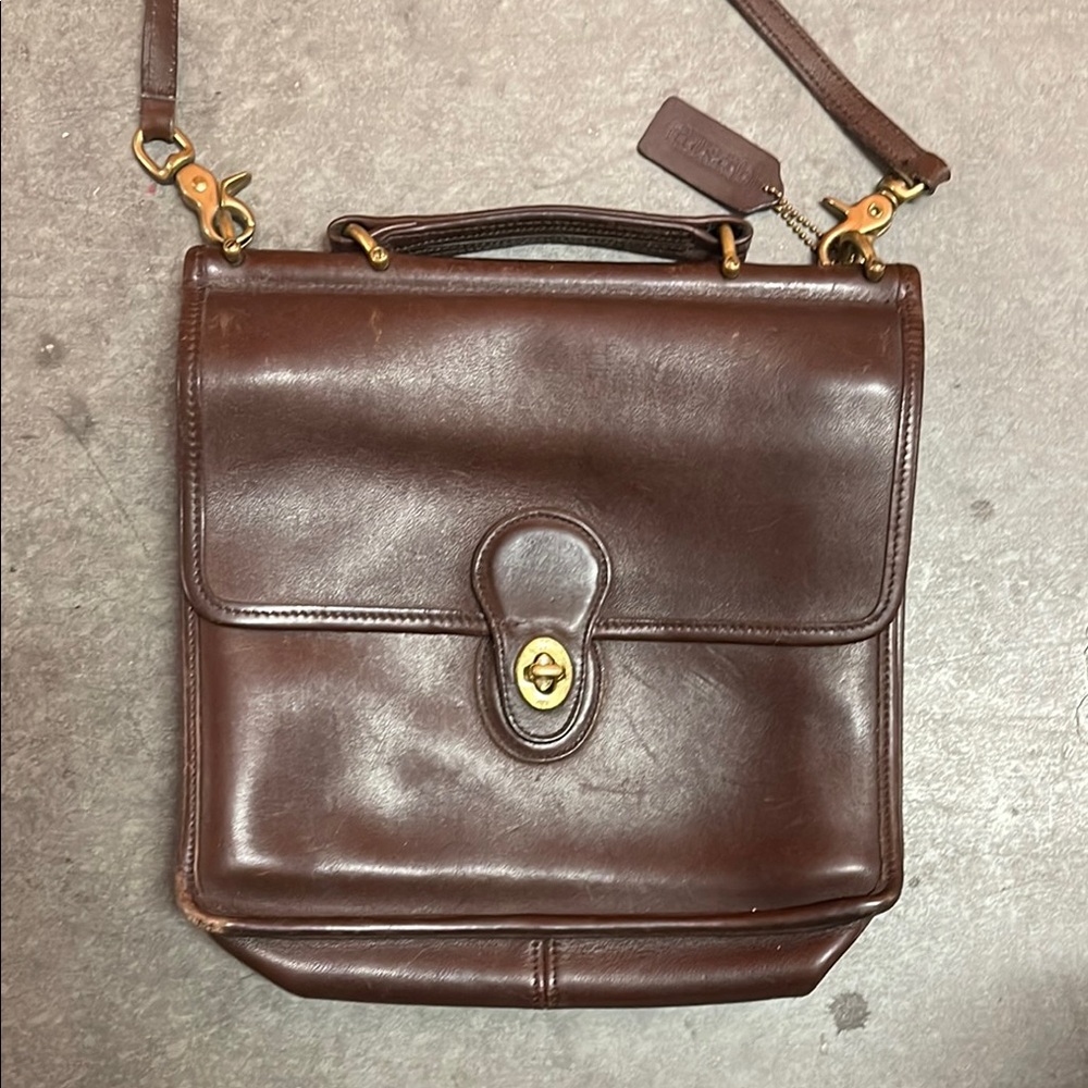 Vintage Coach Willis Bag in Brown